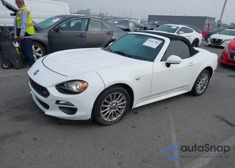 2017 Fiat 124 Spider Classica from USA, damaged, VIN JC1NFAEK2H0106334